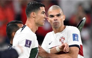 رونالدو وبيبي في منتخب البرتغال (كاس العالم قطر 2022)
