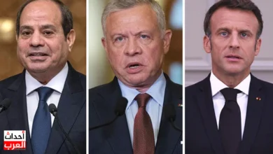 قمة القاهرة الثلاثية: السيسي وعبد الله الثاني وماكرون يدعون لوقف الحرب في غزة واستئناف المسار السياسي