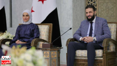 أحمد الشرع وزوجته يثيران تفاعلاً واسعاً في ثاني أيام عيد الفطر المبارك