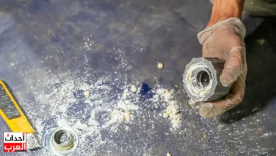 إحباط محاولة ضخمة لتهريب أكثر من 1.8 مليون حبة إمفيتامين عبر منفذ البطحاء إحباط محاولة ضخمة لتهريب أكثر من 1.8 مليون حبة إمفيتامين عبر منفذ البطحاء