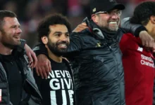 صلاح بعد فوز ليفربول على برشلونة عام 2019