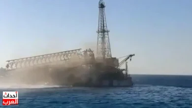 حفّار صدئ ينهار في خليج السويس.. و"البترول المصرية" تكشف التفاصيل الكاملة حفّار صدئ ينهار في خليج السويس.. و"البترول المصرية" تكشف التفاصيل الكاملة