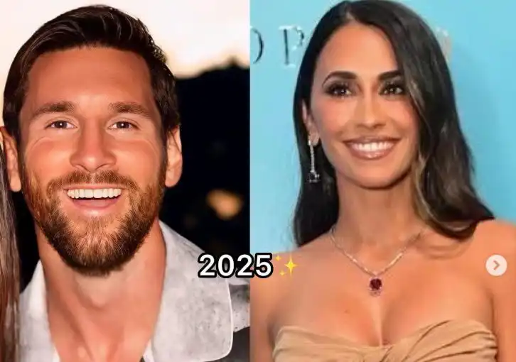 أنتونيلا روكوزو زوجة ميسي قبل وبعد الزواج منه