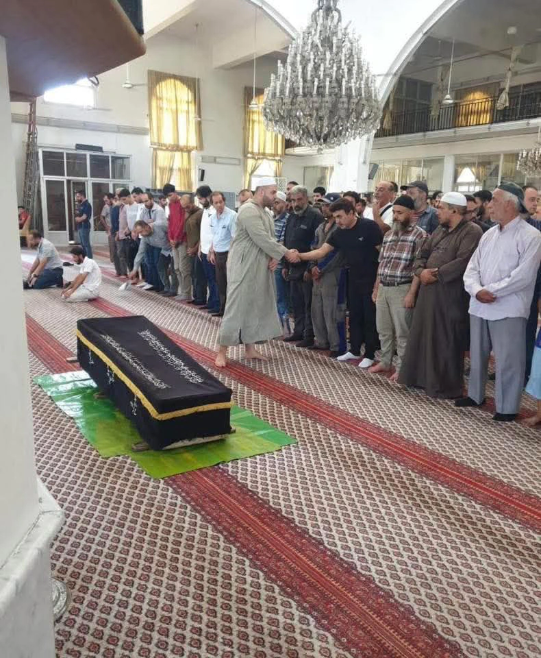 الممثل فراس ابراهيم الحاضر الوحيد في جنازة ديالا صلحي
