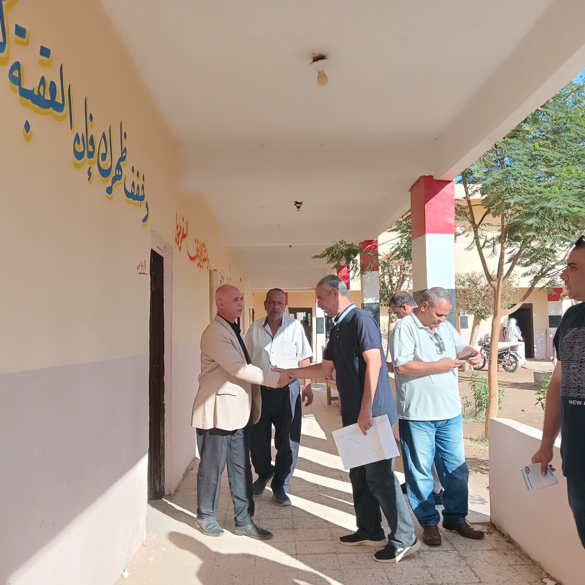 المدرسة الثانوية التجارية بداية قوية للعام الدراسي الجديد