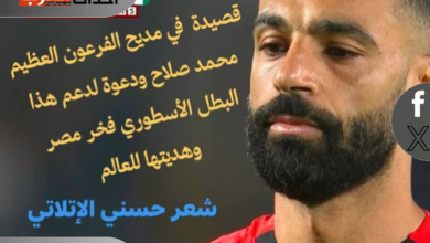 قصيدة لـ محمد صلاح من الشاعر: حسني الإتلاتي قصيدة لـ محمد صلاح من الشاعر: حسني الإتلاتي